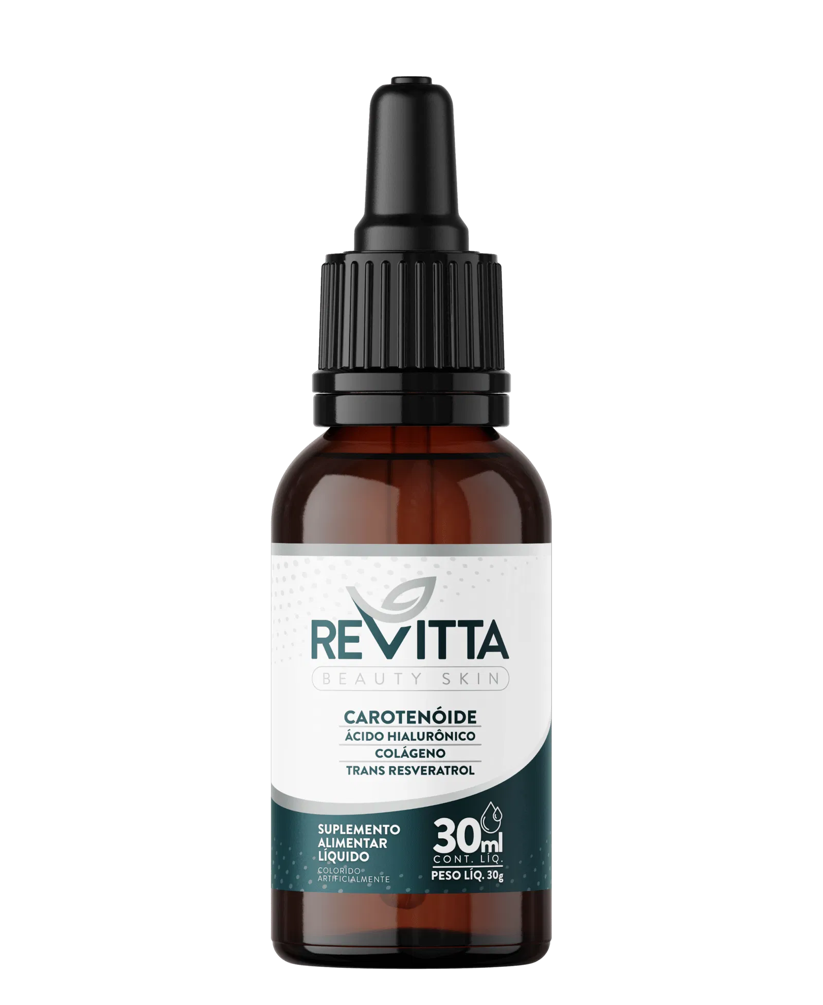 Frasco do Revitta Beauty com carotenoides