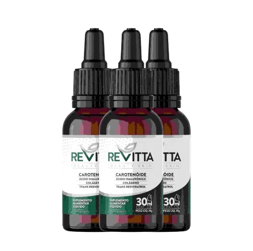 Kit 3 frascos Revitta Beauty