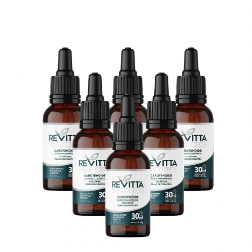 Kit 6 frascos Revitta Beauty